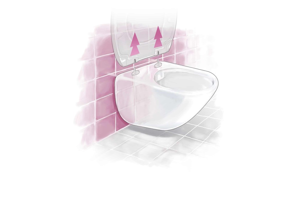 
				Wand WC mit Quick Release

			