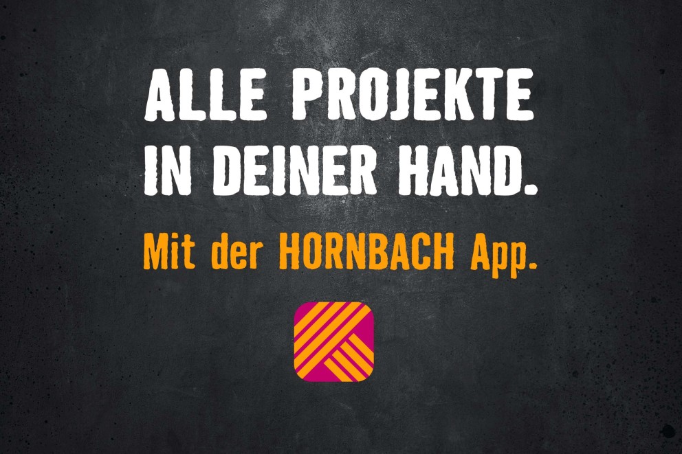 
							Die HORNBACH App
						