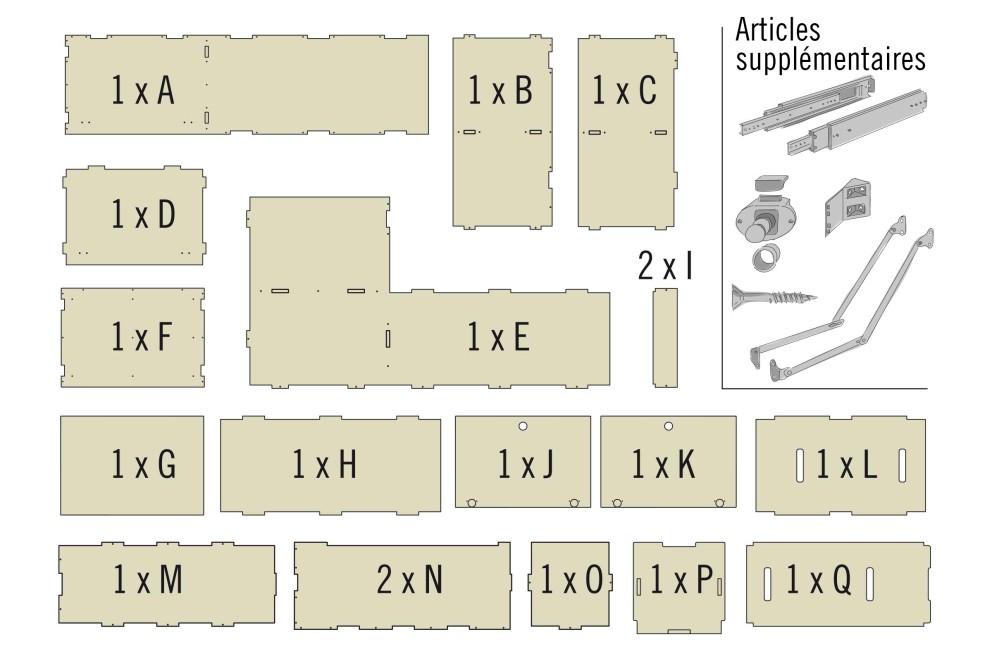 LU Schranksystem Zusatzartikel LU Schranksystem Zusatzartikel