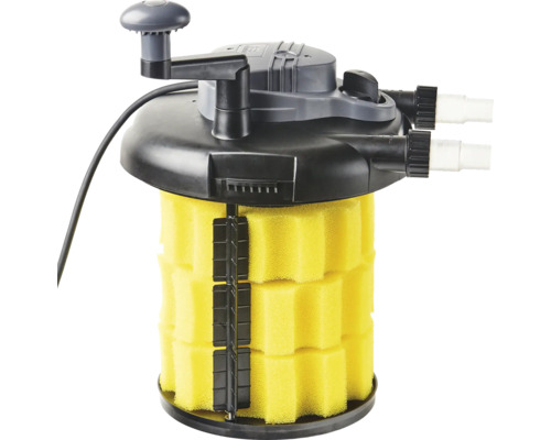 Filtre de bassin avec mousses filtrantes pour bassins de jardin