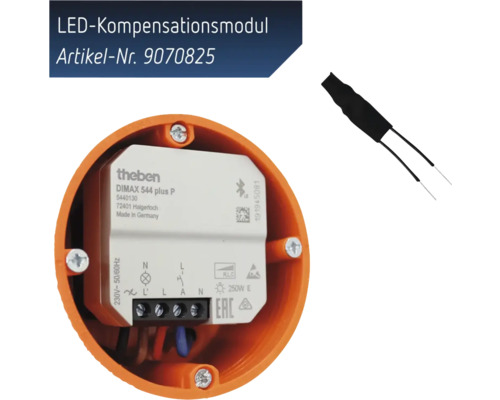 Module de compensation LED avec variateur Theben Dimax 544 plus P