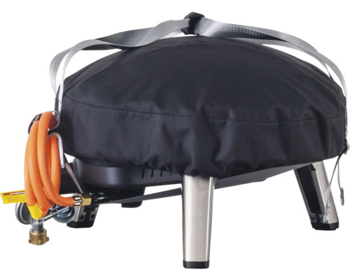 Gasgrill mit Abdeckung und Gasschlauch
