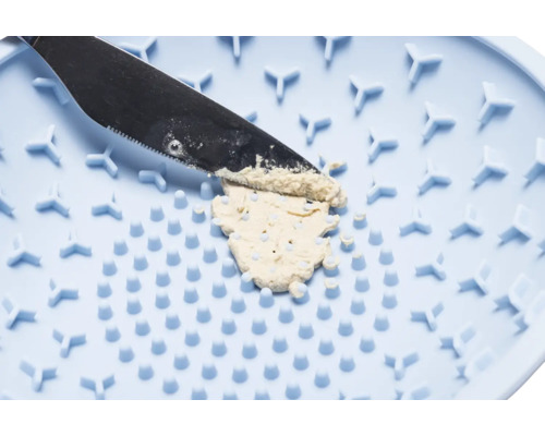 Tampon de nettoyage en silicone avec couteau et produit de nettoyage