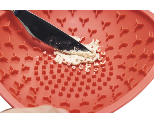 Porte-savon avec surface de frottement et savon