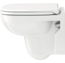 Duravit D-Code Compact Abattant WC blanc avec frein de chute