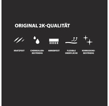 Original 2K Qualität: Kratzfest, chemikalienbeständig, abriebfest, flexible Oberfläche, korrosionsbeständig