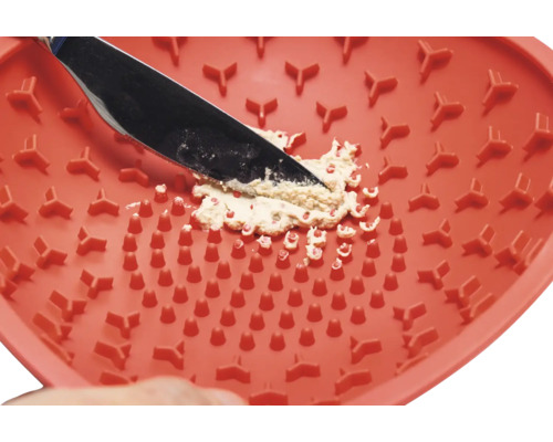 Râpe en silicone avec couteau et produit râpé