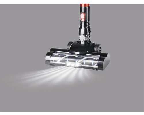 Staubsaugerdüse mit LED-Beleuchtung