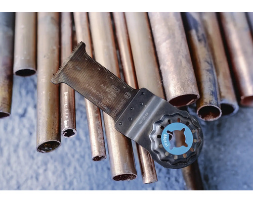 Lame de scie pour outil multifonction Bosch pour couper les tubes métalliques