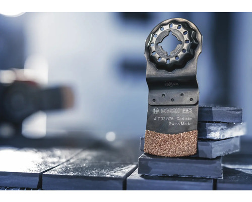 Lame multifonction Bosch Pro AIZ 32 RT5 en carbure pour outils multifonctions