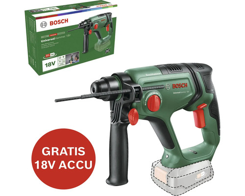 Marteau perforateur sans fil Bosch marteau universel 18V, sans batterie ni chargeur