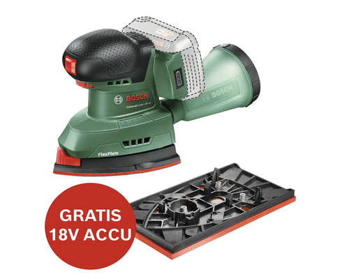 Ponceuse multifonction sans fil Bosch UniversalSander 18V-10, sans batterie ni chargeur