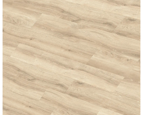 Nahaufnahme von Laminatboden mit Holzoptik