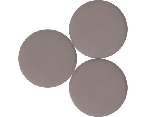 Drei runde Farbfelder