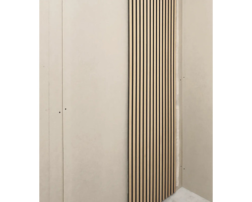 Wandpaneel mit Holzlatten zur Wandgestaltung