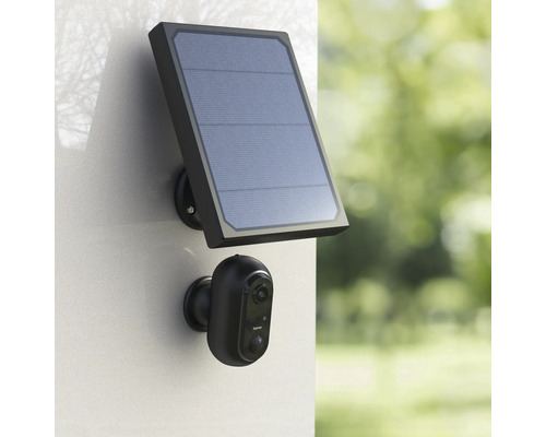 Hama Überwachungskamera mit Solarpanel zur Stromversorgung