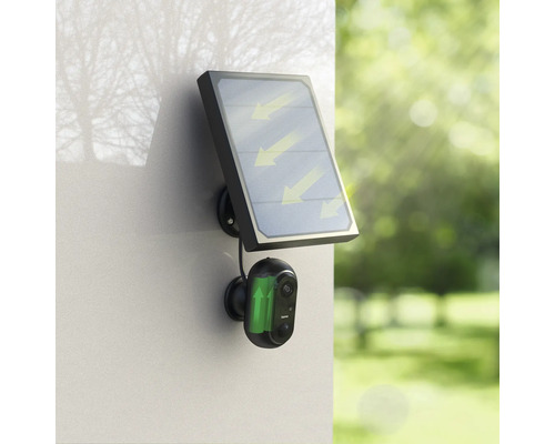Aussenkamera mit Solarpanel zur Stromversorgung