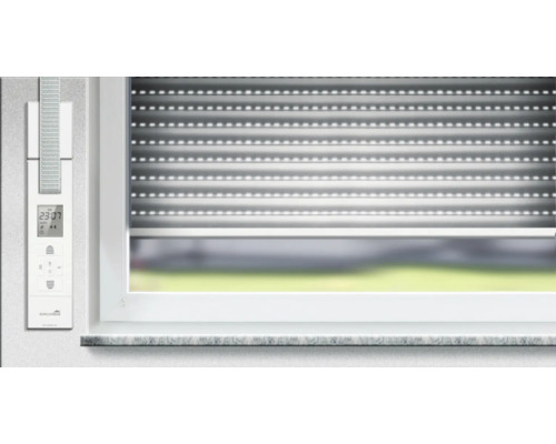 Volet roulant électrique avec minuterie sur la fenêtre