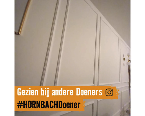 Wandgestaltung mit Paneelen im Innenbereich