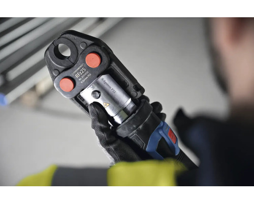 Pince à sertir pour installation sanitaire et de chauffage