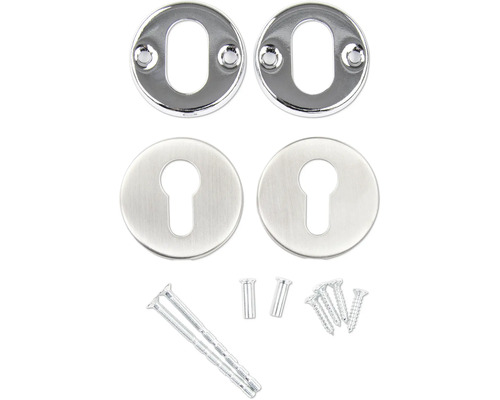 Rosettengarnitur mit Zubehör für Innentüren