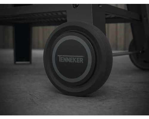 Tenker Logo auf einem Grillrad