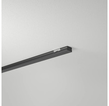 Rail de plafond noir pour éclairage