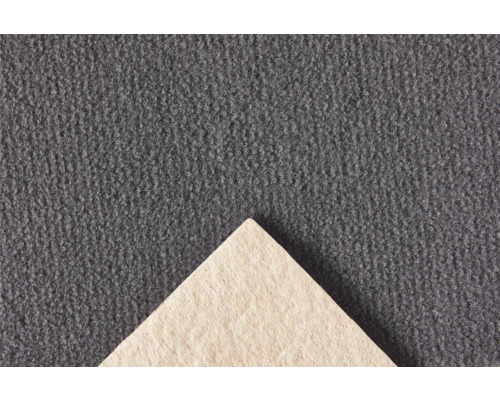 Moquette grise avec envers textile