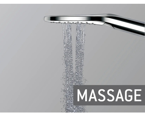 Pomme de douche avec fonction massage