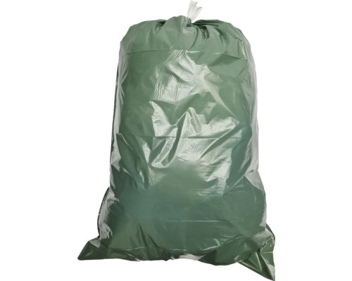 Sac de jardin rempli en plastique