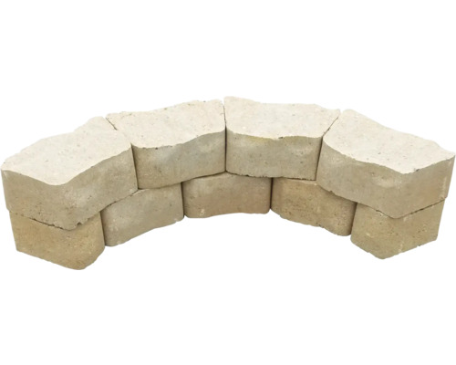 Pavés empilés pour l''aménagement paysager et le jardinage