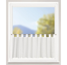Scheibengardine Effecto weiss 48x140 cm