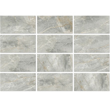 Carreaux muraux rectangulaires aspect marbre