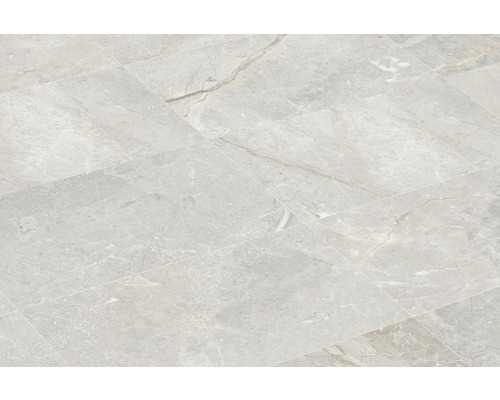 Sol avec carrelage imitation marbre