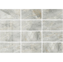 Carreaux imitation marbre, adaptés aux revêtements muraux et de sol