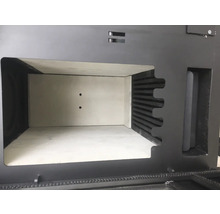 Brennraum eines Kaminofens