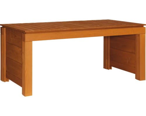 Holztisch für den Innen- und Außenbereich