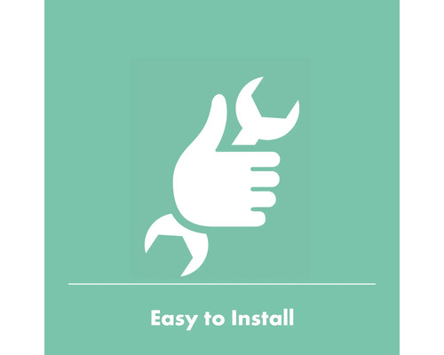 Symbol für einfache Installation