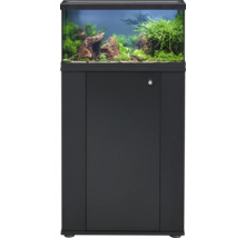 Aquarium combiné avec meuble bas, planté