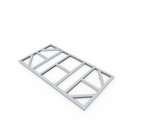 Metallrahmenkonstruktion für den Gartenhausbau