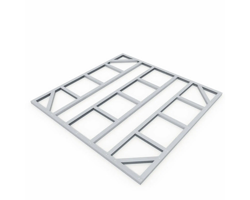 Quadratischer Rahmen für Bodenkonstruktion