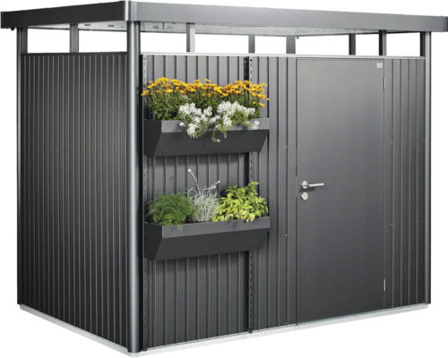 Armoire de jardin avec jardinières et porte