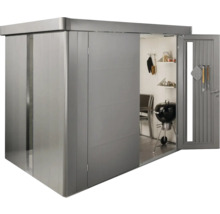 Gartenhaus Biohort Neo 3D Standardtür 347,5 x 291,5 cm quarzgrau-metallic