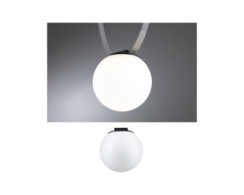 Lampe ronde avec suspension