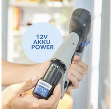 Outil multifonction Dremel avec batterie 12 volts insérée