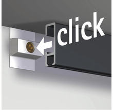 Klick-Montagesystem für Paneele