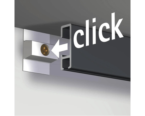 Klick-Montagesystem für Paneele