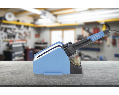 Station de soudage avec support de fer à souder et laine de nettoyage