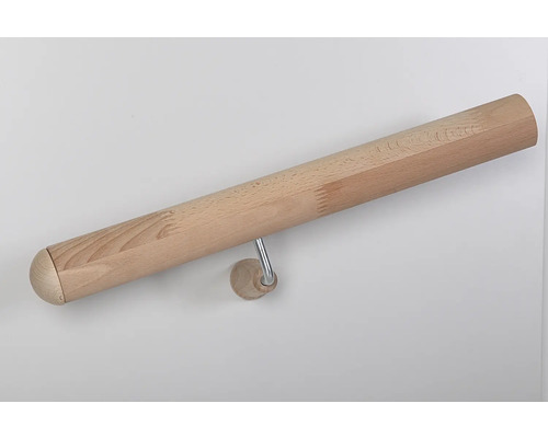 Main courante en bois pour montage mural