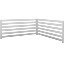 Rankgitter Biohort 2 Stück für L-Form Gr. L200/L2x1 silber-metallic